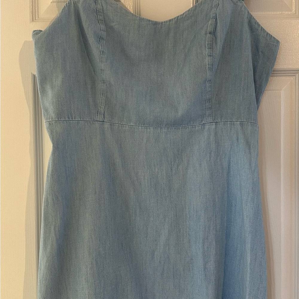Old Navy Denim Dress XL - Picture 2 of 5